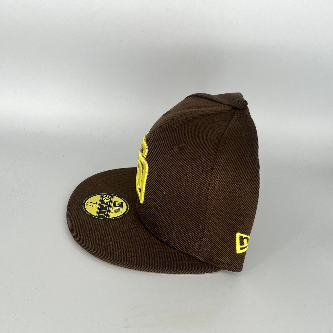 Brown San Diego Padres 25TH Anniversary SP New Era MLB 59Fifty Fitted Hat