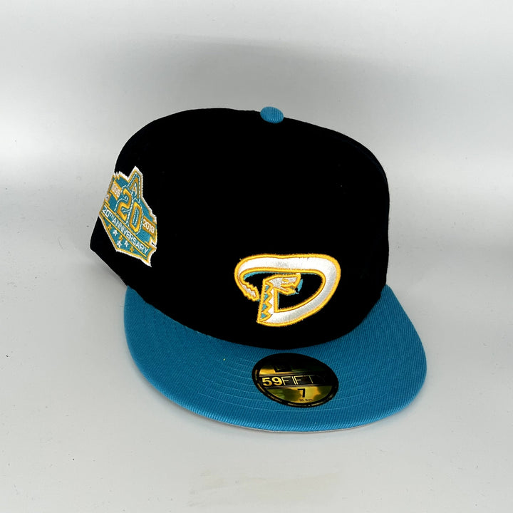 Black Blue Arizona Diamondbacks New Era MLB 59Fifty Fitted Hat