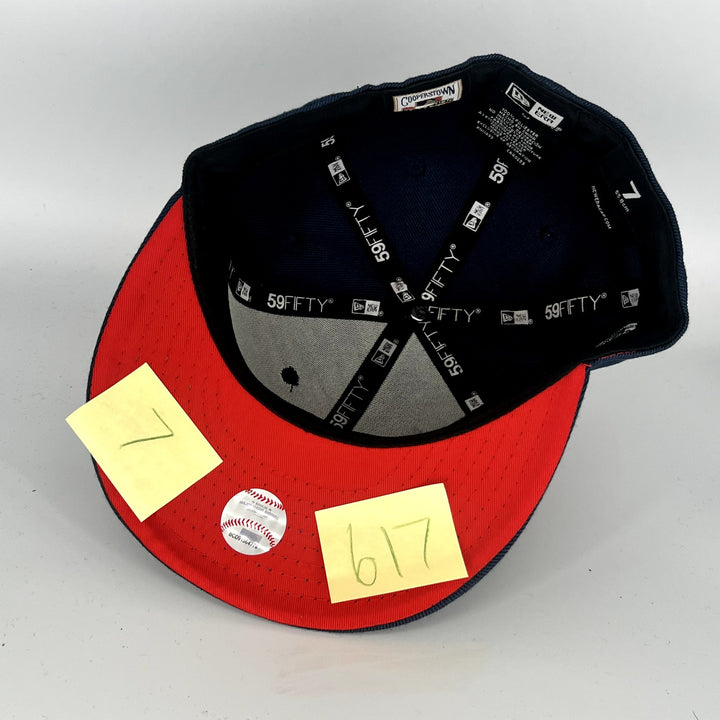 Navy Blue Atlanta Braves 2017 Inaugural  Season SP New Era MLB 59Fifty Fitted Hat