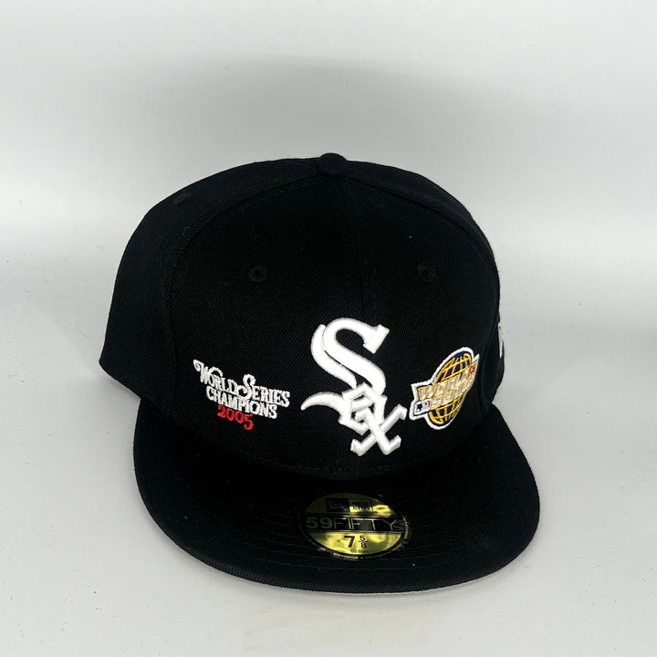Black Chicago White Sox New Era MLB 59Fifty Fitted Hat