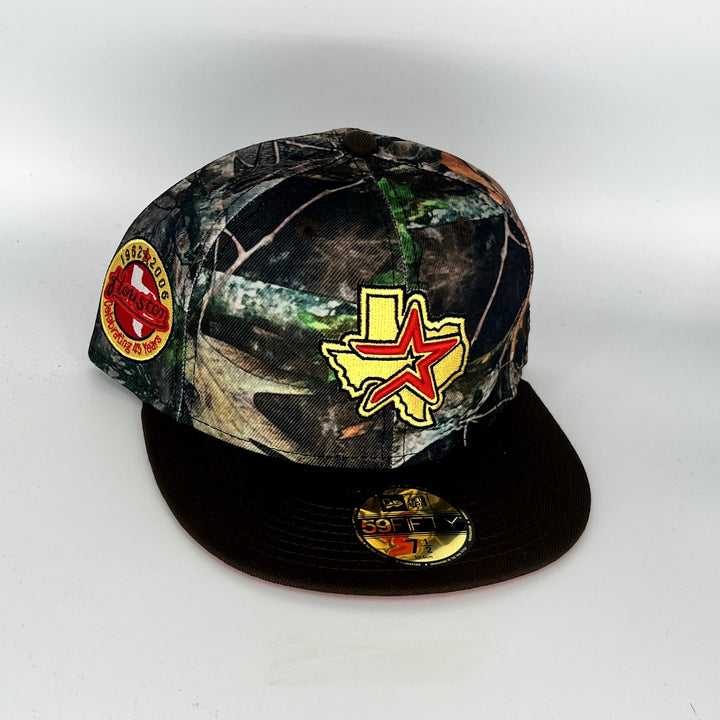 Camo Houston Astros 45 Years Anniversary SP New Era MLB 59Fifty Fitted Hat