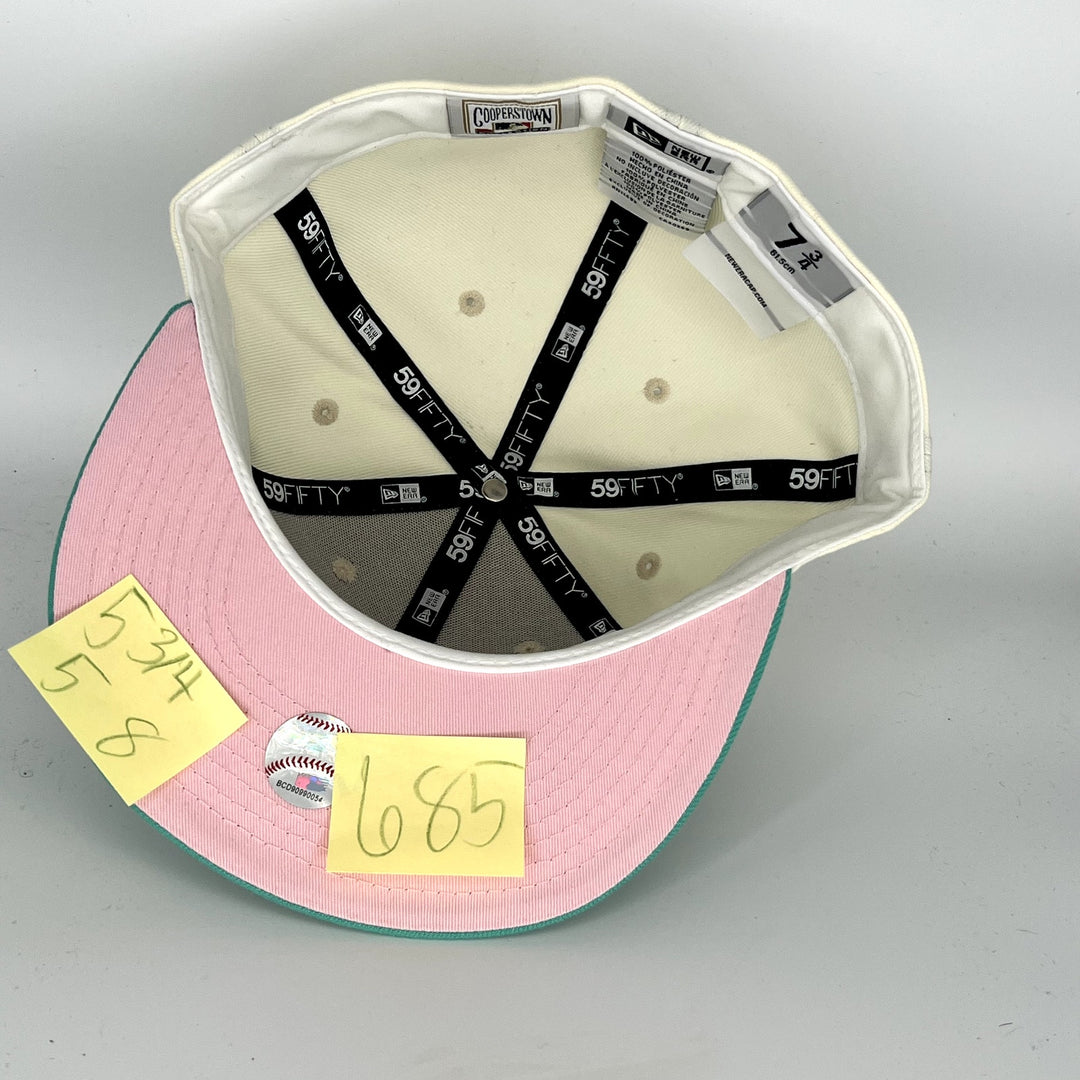 White Green Seattle Mariners 30TH Anniversary New Era MLB 59Fifty Fitted Hat