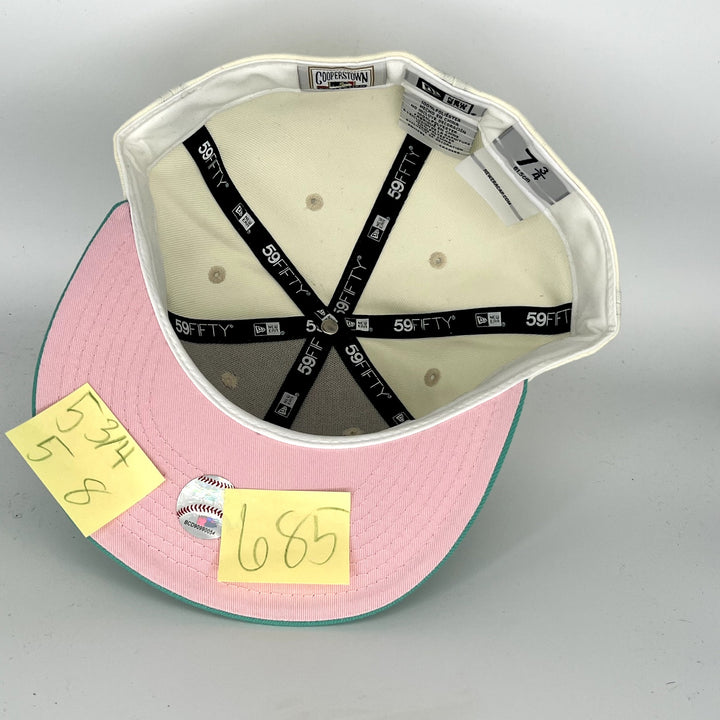 White Green Seattle Mariners 30TH Anniversary New Era MLB 59Fifty Fitted Hat