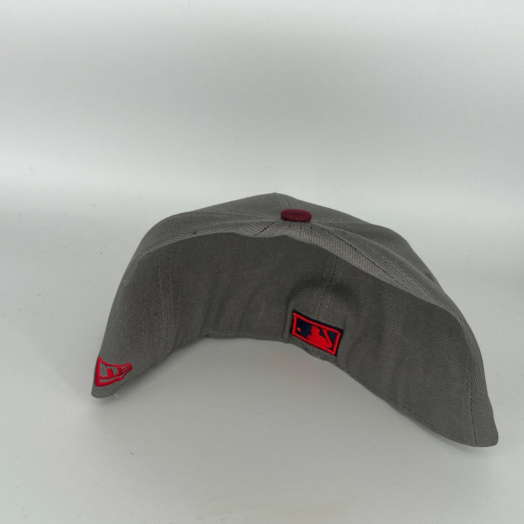 Gray Maroon Los Angeles Angels 40TH Season SP New Era MLB 59Fifty Fitted Hat