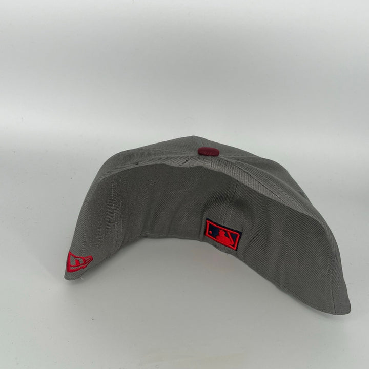 Gray Maroon Los Angeles Angels 40TH Season SP New Era MLB 59Fifty Fitted Hat