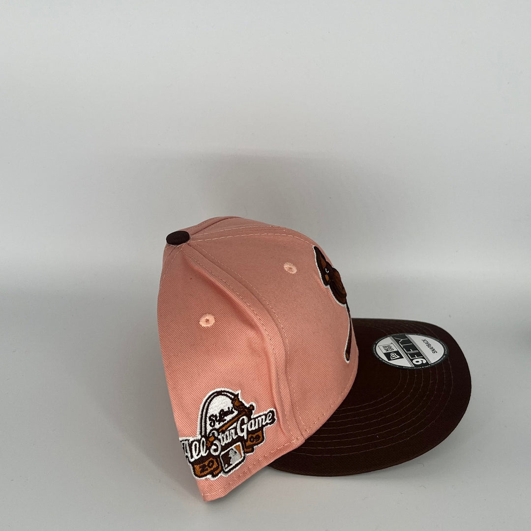 Mango Brown St. Louis Cardinals 2009 St. Louis All Star Game Side Patch New Era MLB 9Fifty Snapback Hat