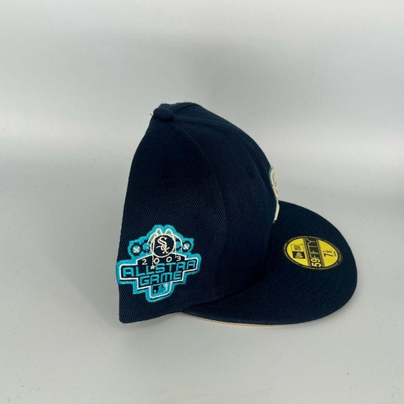 Black Chicago White Sox New Era MLB 59Fifty Fitted Hat