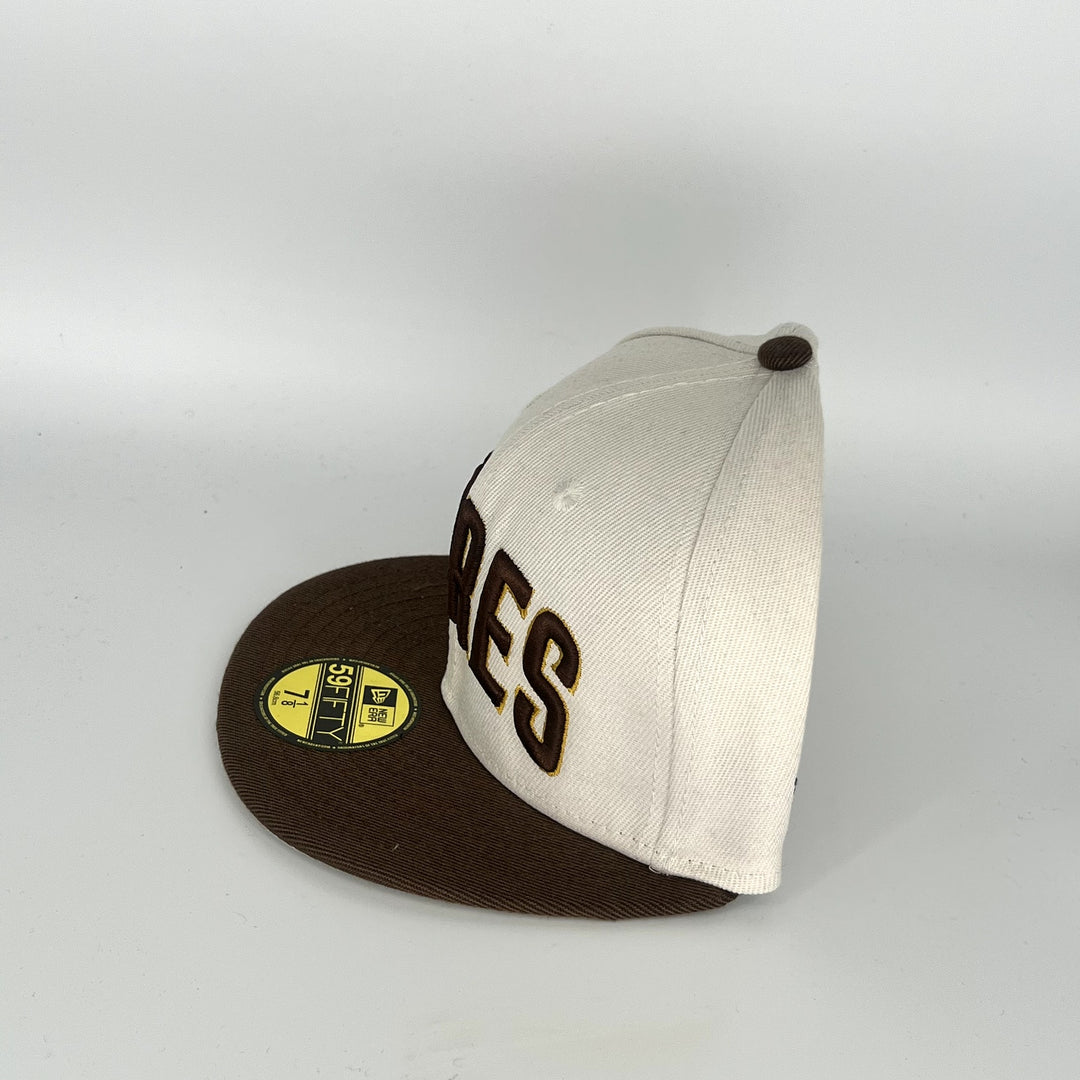 Cream Brown San Diego Padres New Era MLB 59Fifty Fitted Hat