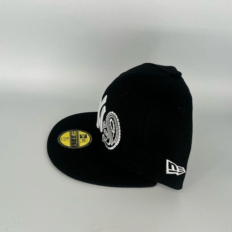 Black New York Yankees New Era MLB 59Fifty Fitted Hat