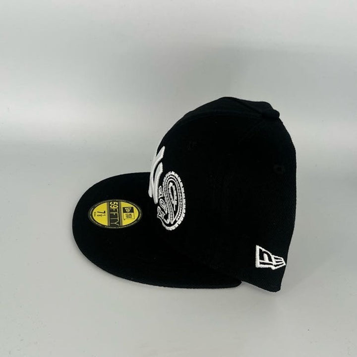 Black New York Yankees New Era MLB 59Fifty Fitted Hat