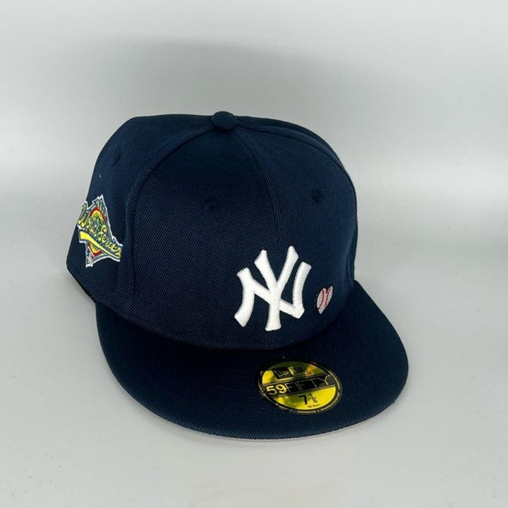 Black New York Yankees New Era MLB 59Fifty Fitted Hat