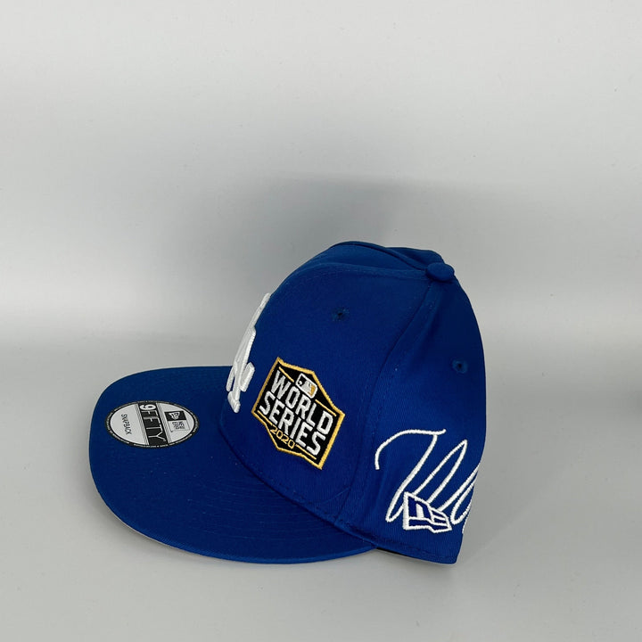 Blue Los Angeles Dodgers 2020 World Series Campions Side Patch New Era MLB 9Fifty Snapback Hat