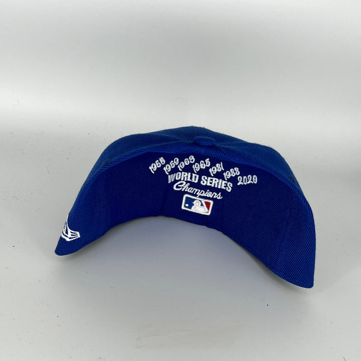 Blue Los Angeles Dodgers  7X Champions Patch New Era MLB 59Fifty Fitted Hat