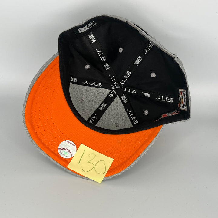 Gray Baltimore Orioles Orioles 60  Side Patch New Era MLB 9Fifty Snapback Hat