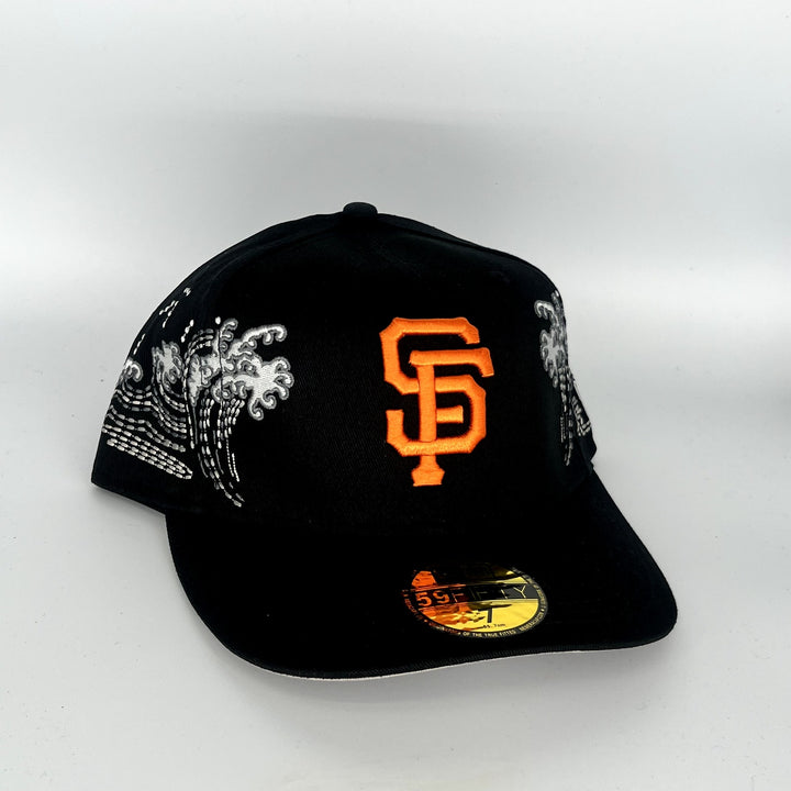 Black San Francisco Giants New Era MLB 59Fifty Fitted Hat