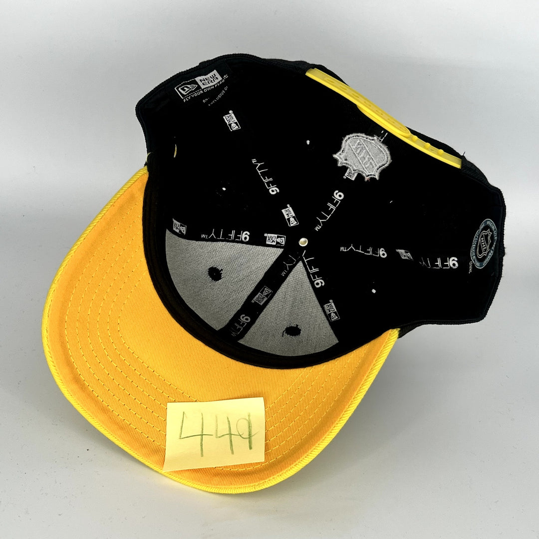 Black Yellow Boston Bruins New Era NHL 9Fifty Snapback Hat