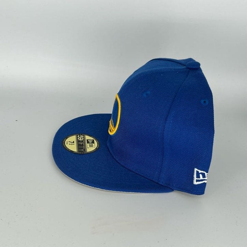 Blue Golden State Warriors New Era NBA 59Fifty Fitted Hat