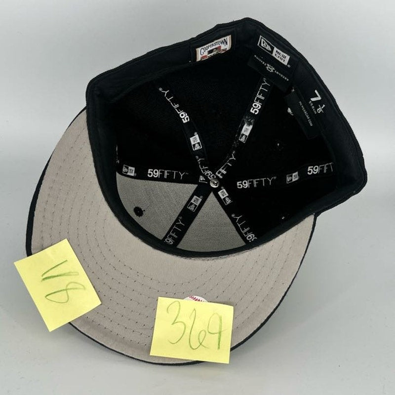 Black New York Yankees New Era MLB 59Fifty Fitted Hat