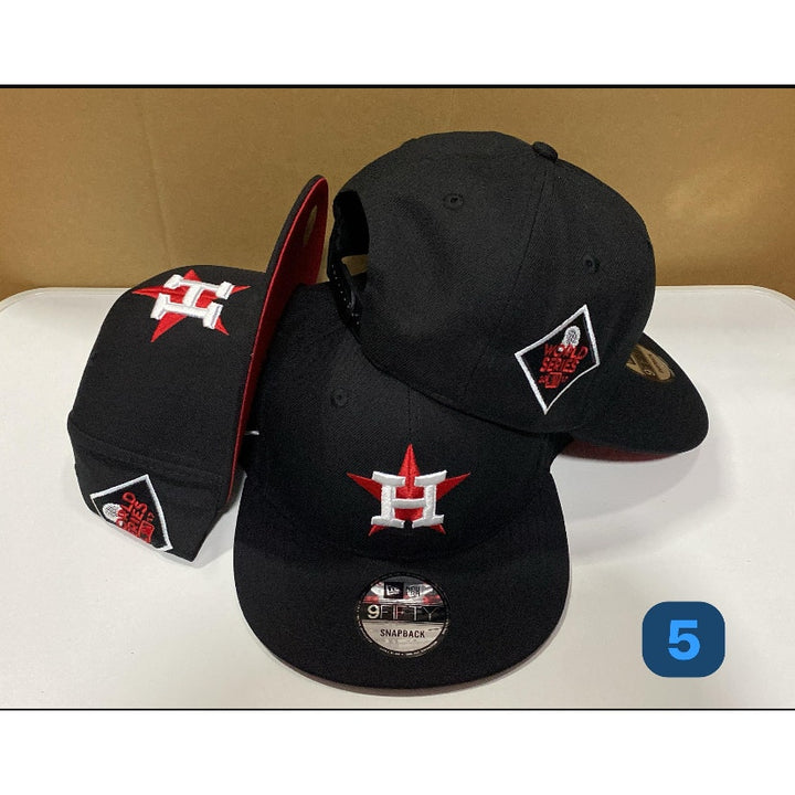Black Houston Astros 2017 WS SP New Era MLB 9Fifty Snapback Hat
