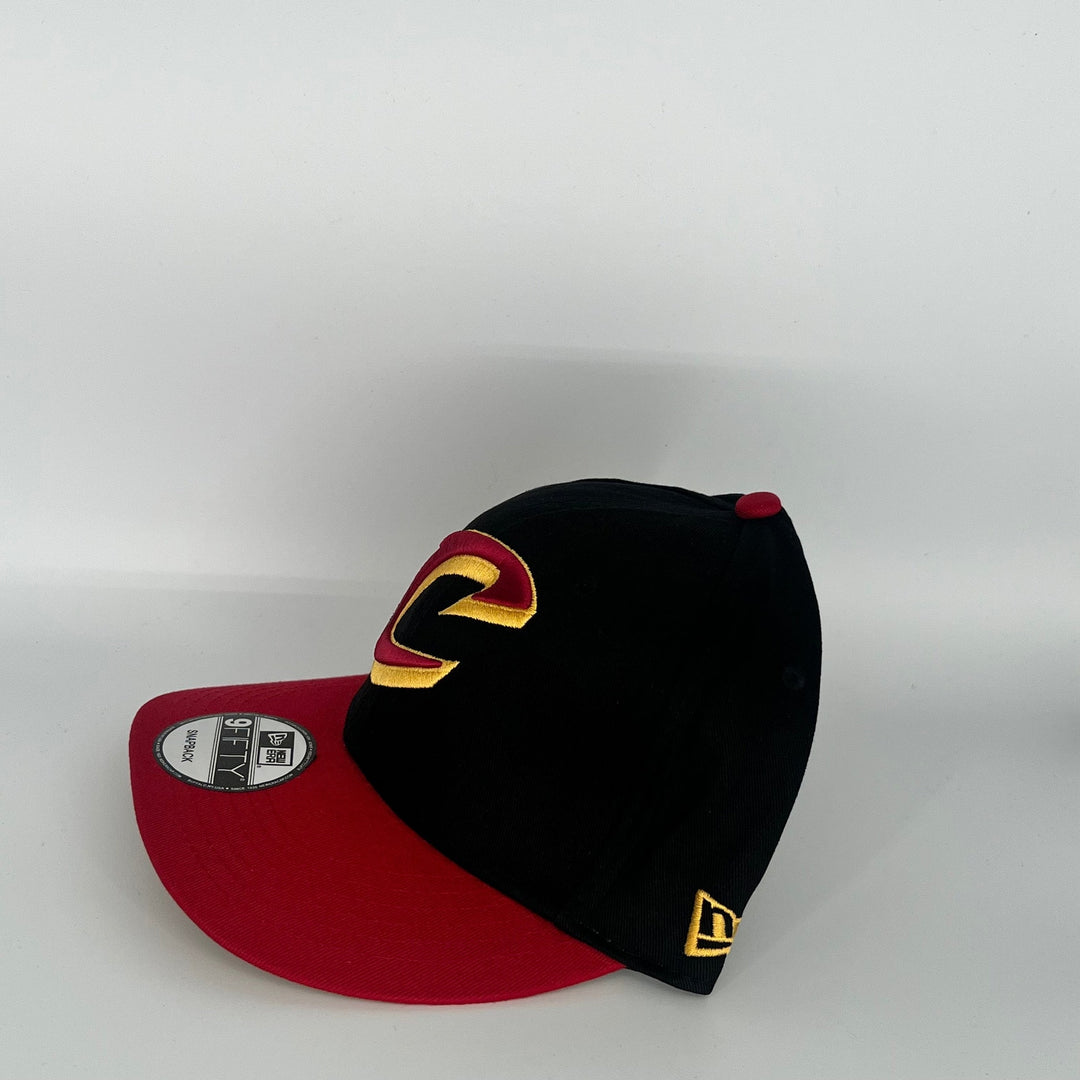 Black Red Cleveland Cavaliers NBA Side Patch New Era NBA 9Fifty Snapback Hat