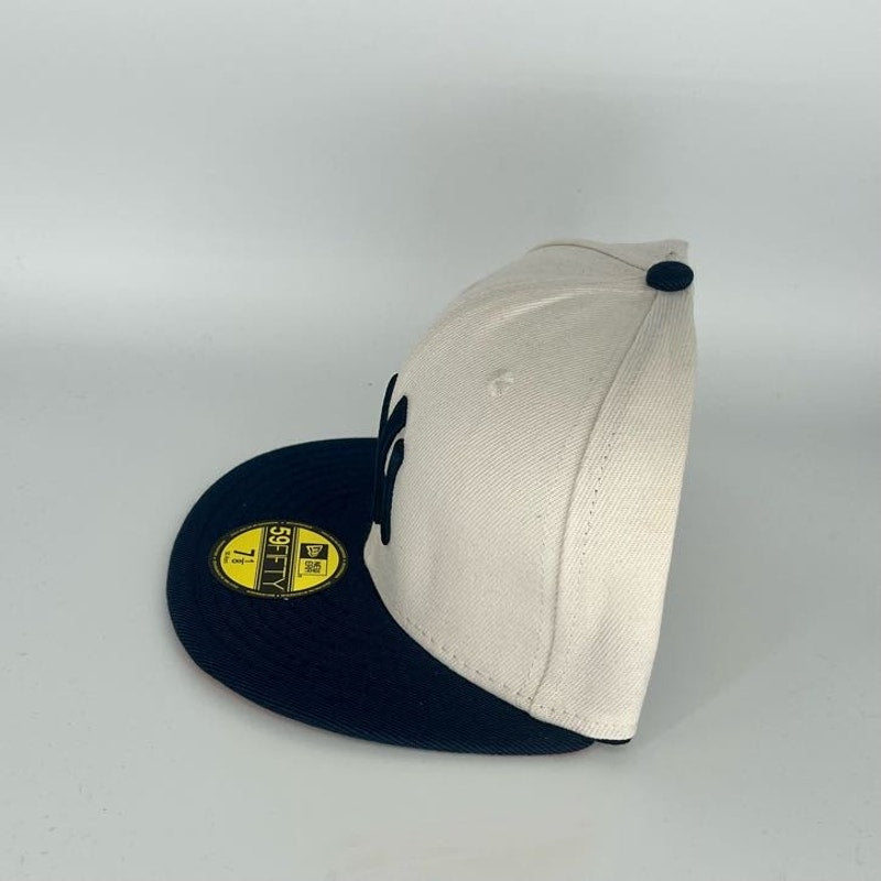 White Navy New York Yankees New Era MLB 59Fifty Fitted Hat