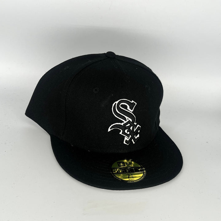 Black Chicago White Sox New Era MLB 59Fifty Fitted Hat