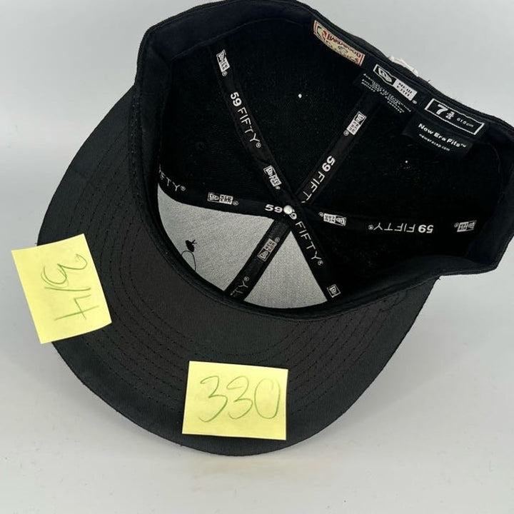 Black Golden State Warriors New Era NBA 59Fifty Fitted Hat