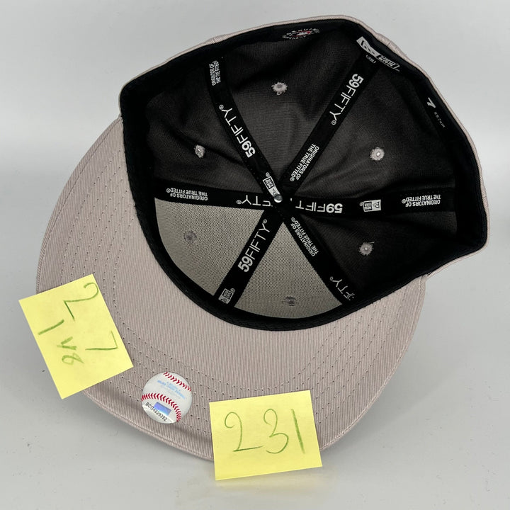 Gray Los Angeles Dodgers New Era MLB 59Fifty Fitted Hat