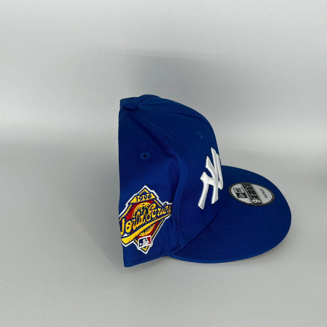 Blue New York Yankees 1996 World Series All Star Game Side Patch New Era MLB 9Fifty Snapback Hat