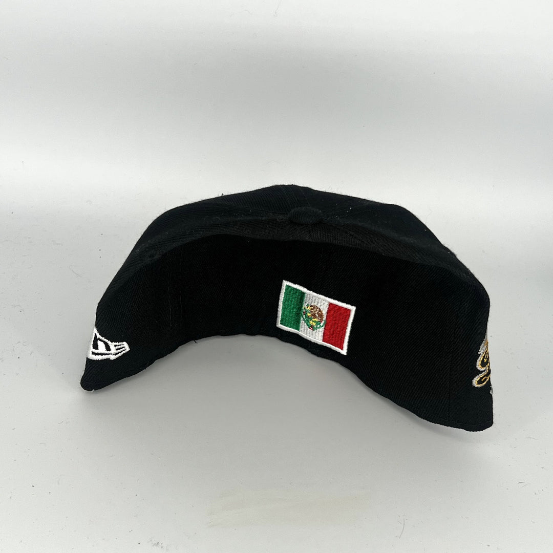 Black Los Angeles Dodgers 100TH Anniversary New Era MLB 59Fifty Fitted Hat