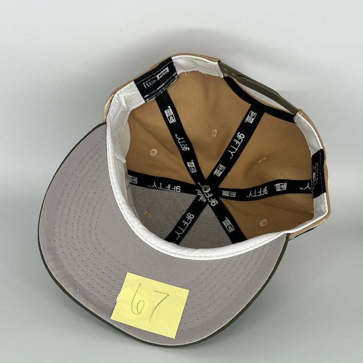 Brown Green New York Yankees New Era MLB 9Fifty Snapback Hat