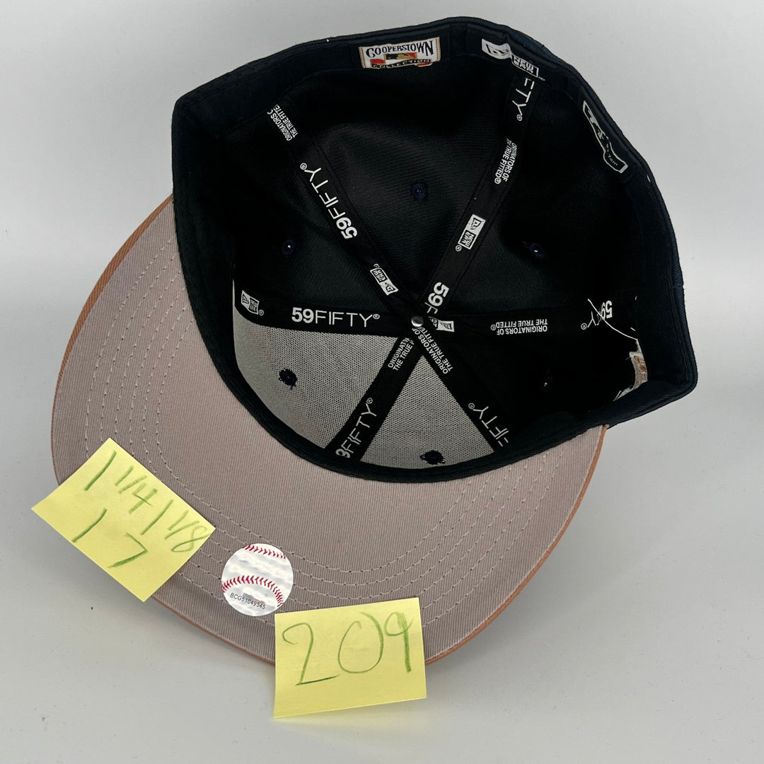 Black Brown Boston Red Sox Fenway Park Side Patch New Era MLB 59Fifty Fitted Hat