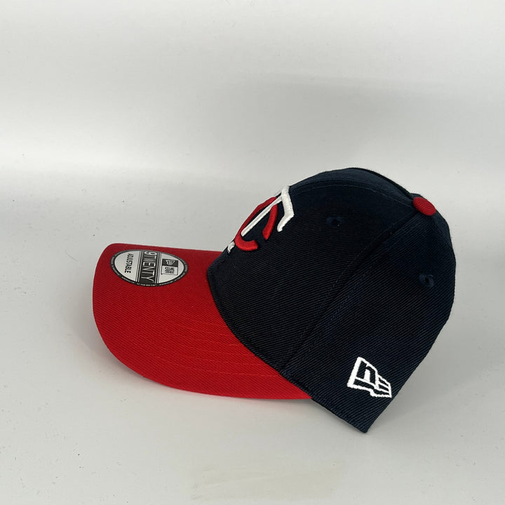 Black Red Minnesota Twins New Era MLB 9Twenty Adjustable Hat