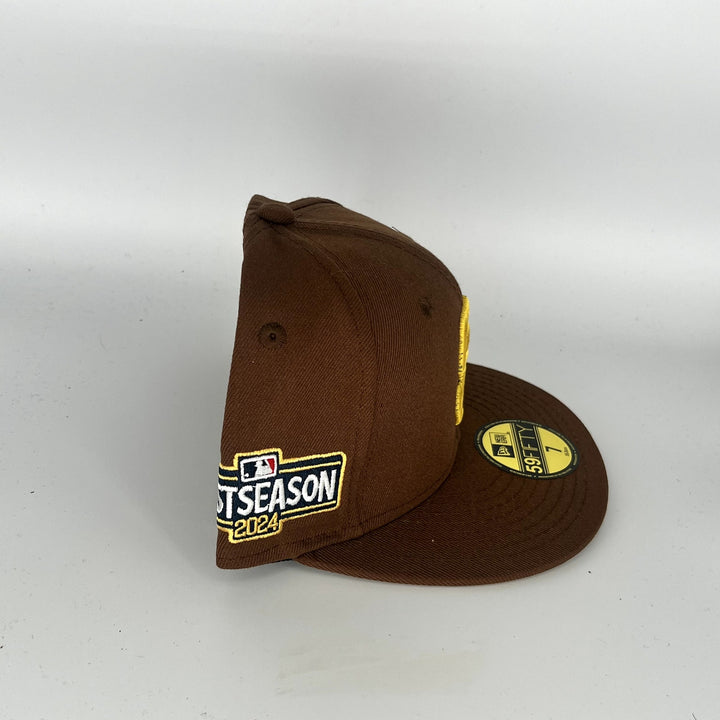 Brown San Diego Padres 2024 Season SP New Era MLB 59Fifty Fitted Hat