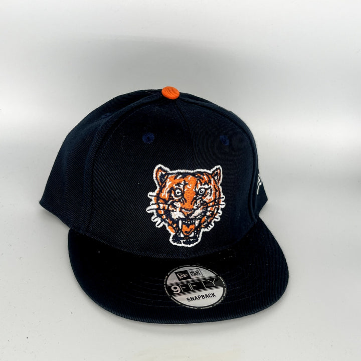 Black Detroit Tigers New Era MLB 9Fifty Snapback Hat