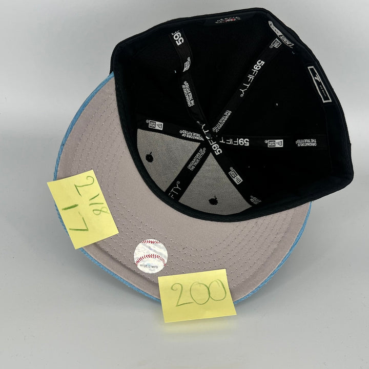 Black Blue Chicago White Sox New Era MLB 59Fifty Fitted Hat