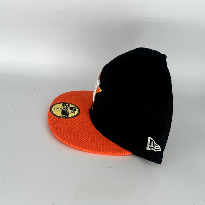 Black Orange Houston Astros New Era MLB 59Fifty Fitted Hat