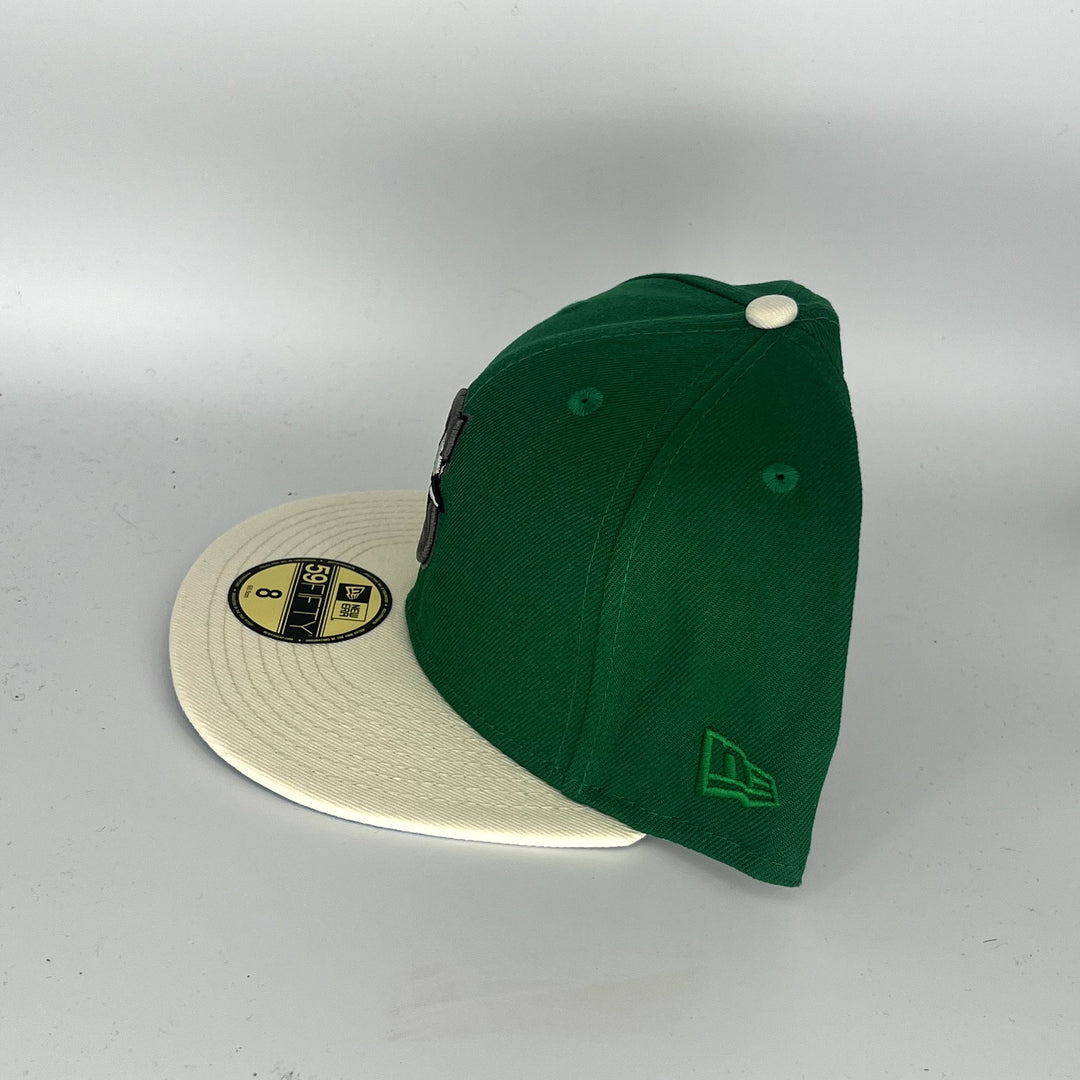 Green White Seattle Mariners 40TH Anniversary New Era MLB 59Fifty Fitted Hat