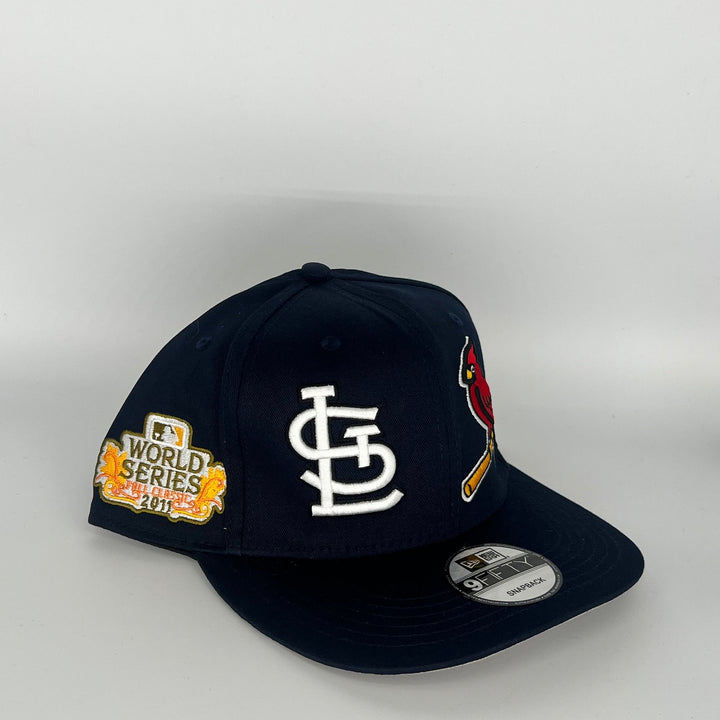 Navy St. Louis Cardinals 2011 World Series 100th Anniversary New Era MLB 9Fifty