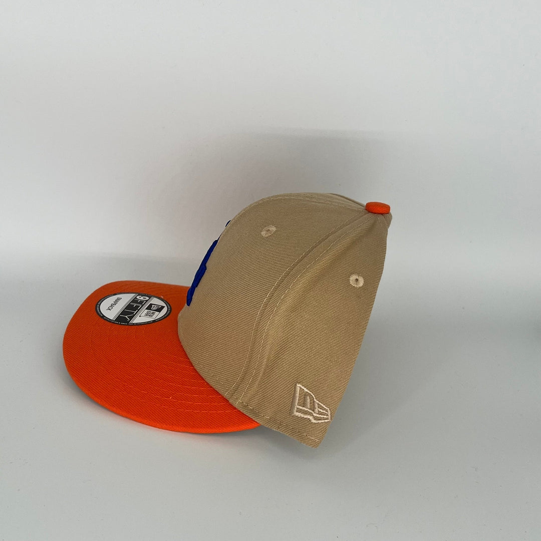 Brown/Orange Los Angeles Dodgers New Era MLB 9Fifty Snapback Hat