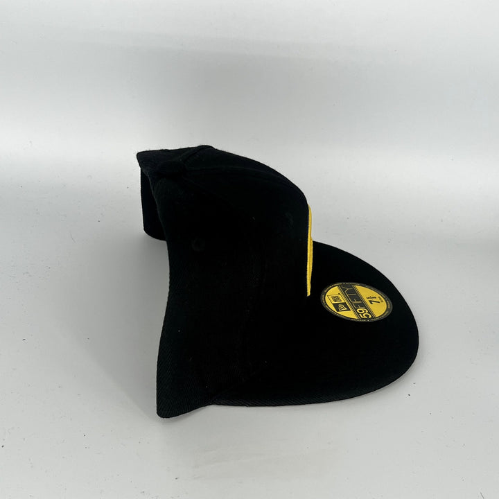 Black Golden State Warriors New Era NBA 59Fifty Fitted Hat