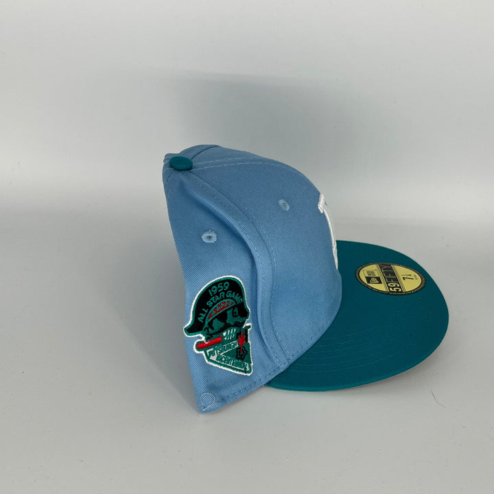 Blue Los Angeles Dodgers 1959 All Star Game Side Patch New Era MLB 59Fifty Fitted Hat