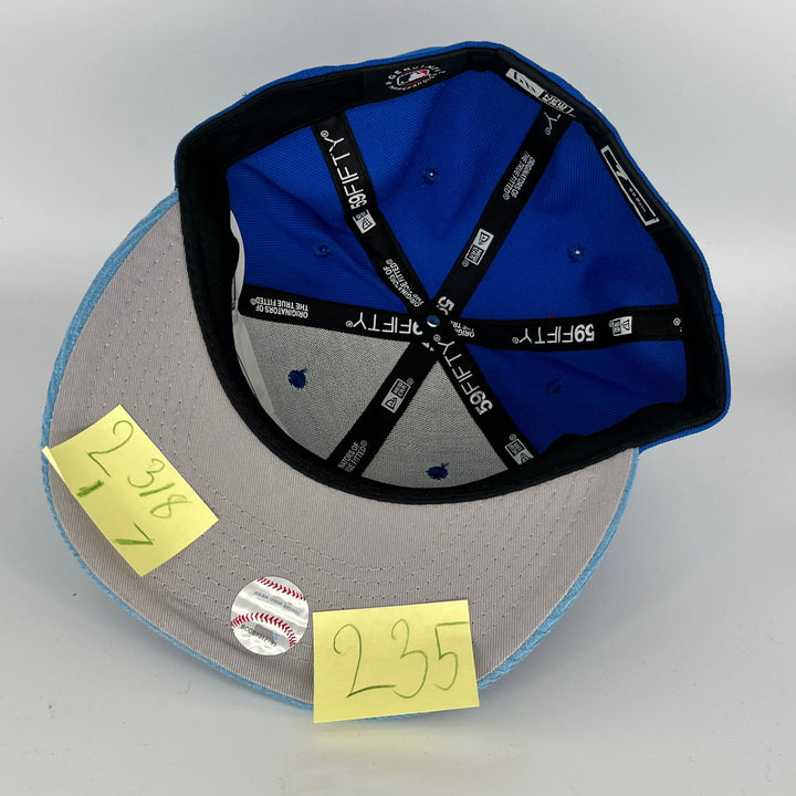 Blue TwoTone Los Angeles Dodgers New Era MLB 59Fifty Fitted Hat
