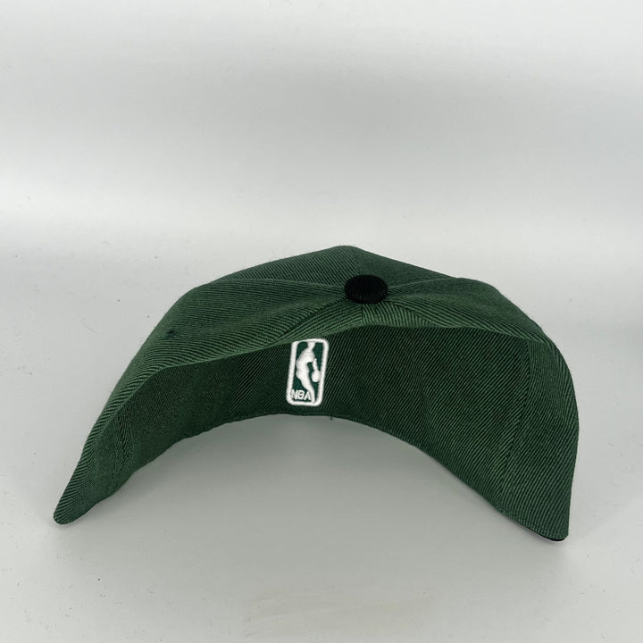 Green Black Milwaukee Bucks New Era NBA 59Fifty Fitted Hat