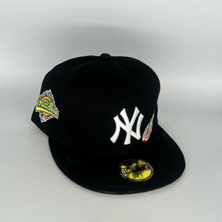 Black New York Yankees New Era MLB 59Fifty Fitted Hat