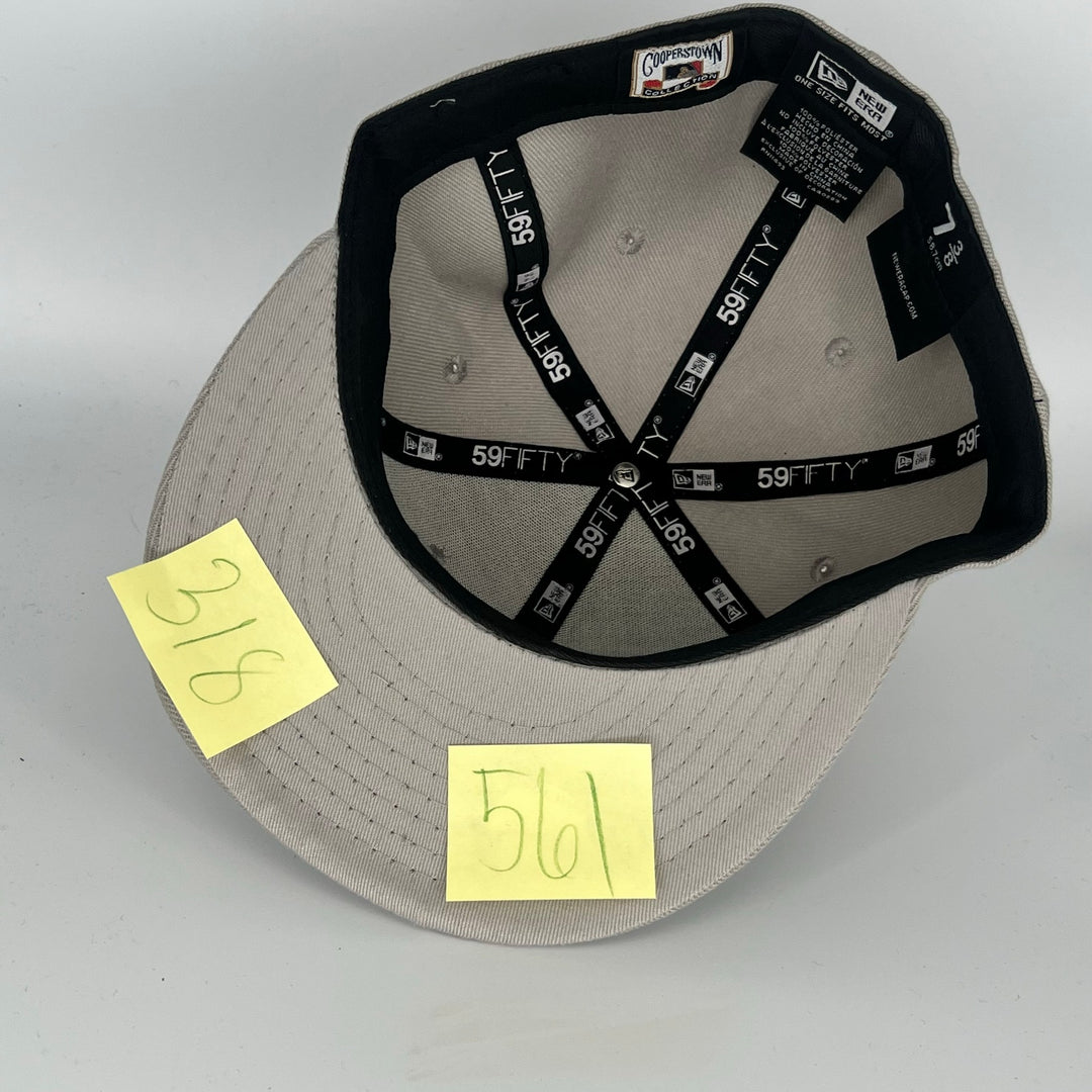 Gray Los Angeles Dodgers New Era MLB 59Fifty Fitted Hat