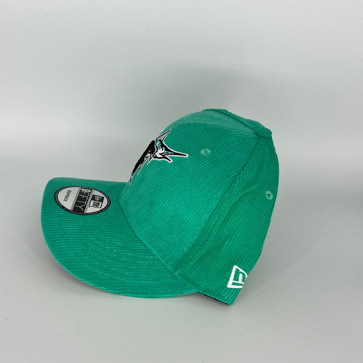 Green Florida Marlins 10th Anniversary Side Patch New Era MLB 9Fifty Snapback Hat