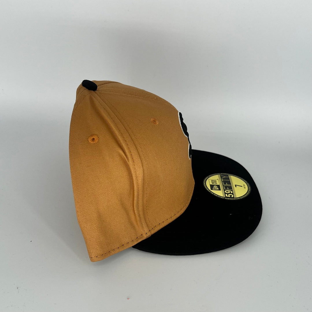 Brown black Chicago White Sox New Era MLB 59Fifty Fitted Hat