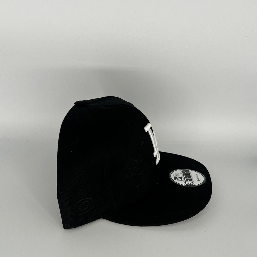 Black Los Angeles Dodgers New Era MLB 9Fifty Snapback Hat