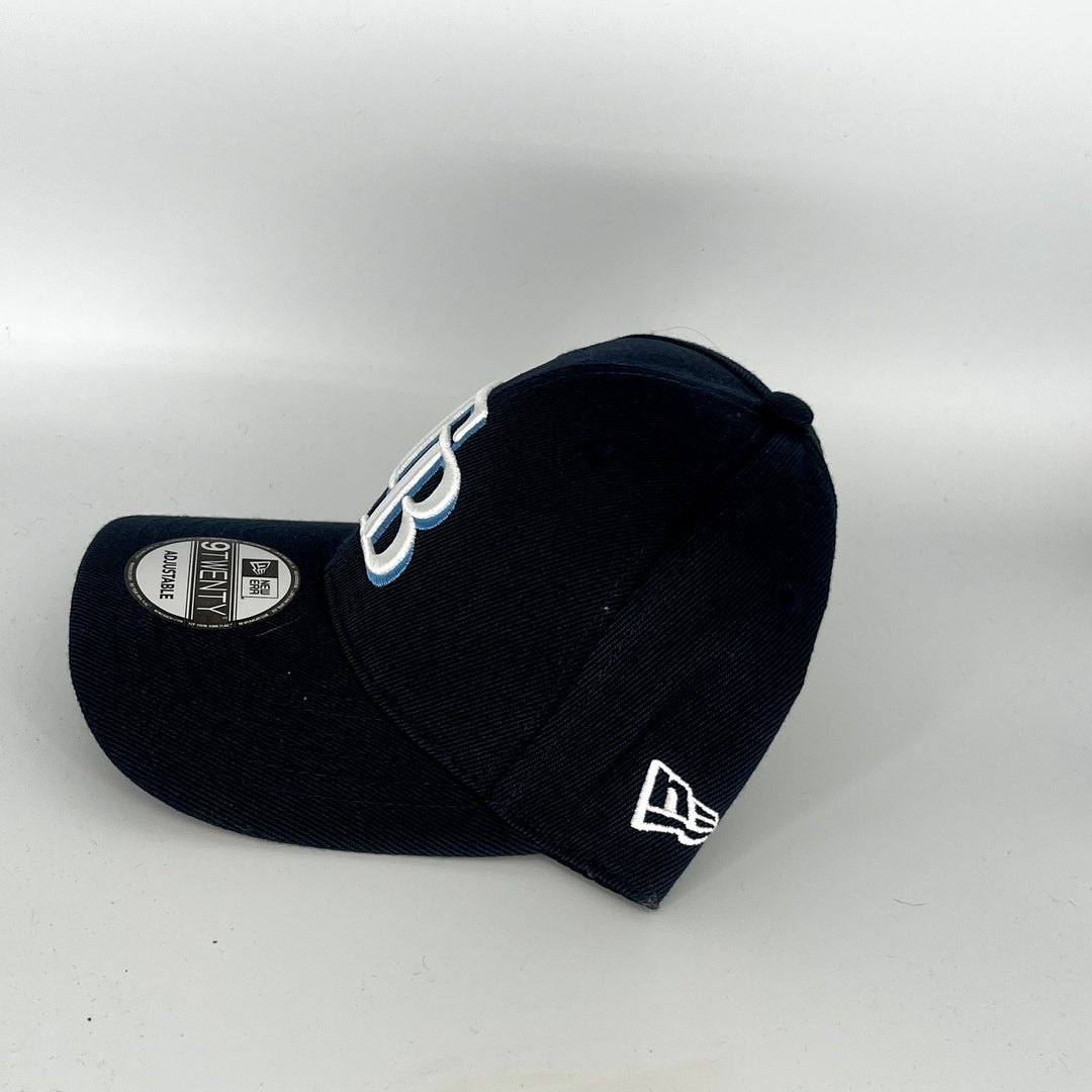 Black Tampa Bay New Era MLB 9Twenty SnapbackHat